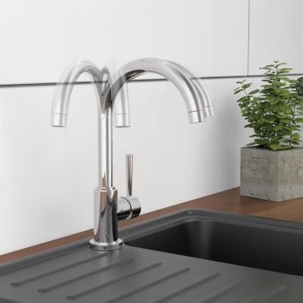 Schütte 79119 - CORNWALL mosogató csaptelep, fényes króm