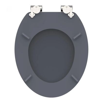 Schütte 80104 - SPIRIT antracit WC-ülőke, SoftClose, MDF fa