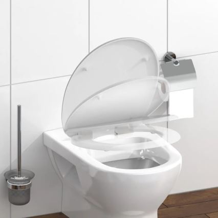 Schütte 82100-A - Fehér SoftClose WC-ülőke, duroplastból
