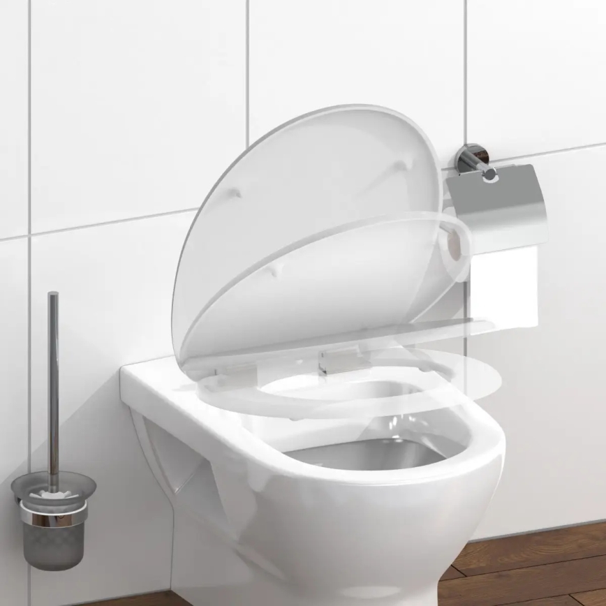 Schütte 82100-A - Fehér SoftClose WC-ülőke, duroplastból