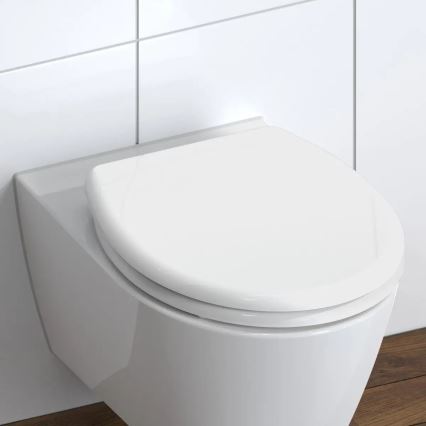Schütte 82300-A - fehér, lassan záródó (SoftClose) duroplaszt WC-ülőke