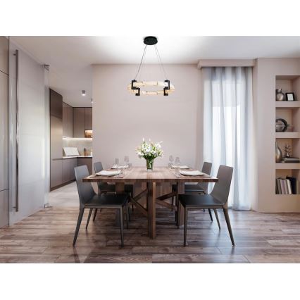 Searchlight - MOONBEAM LED kábeles csillár, 29W, 230V