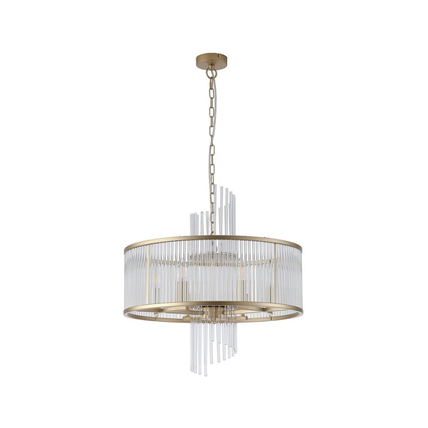 Searchlight - LARA láncos csillár 6xE14/60W/230V