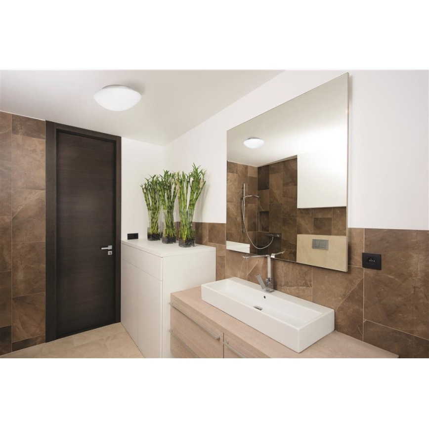 Searchlight - Fürdőszobai mennyezeti lámpa FLUSH 3xE27/60W/230V IP44