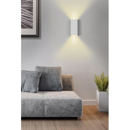 Searchlight - Fali lámpa DON 2xGU10/10W/230V fehér