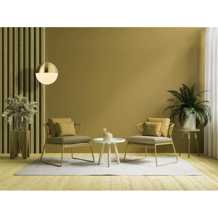 Searchlight - Csillár zsinóron ENDOR 1xE27/40W/230V sárgaréz