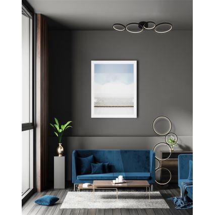 Searchlight - LED Felületre szerelhető csillár CIRQUE 4xLED/34W/230V