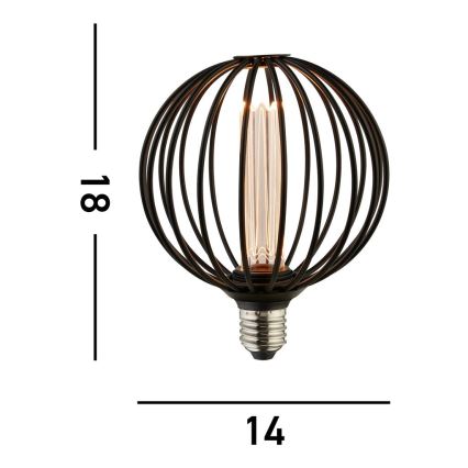 Searchlight - LED dimmelhető dekoratív izzó GLOBE E27/4,5W/230V 2700K