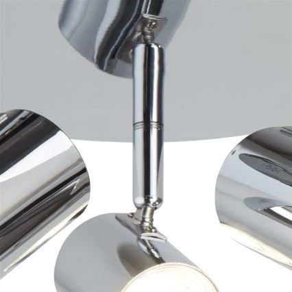 Searchlight - LED Spotlámpa ROLLO 3xLED/4W/230V fényezett króm