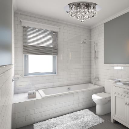 Searchlight - Mennyezeti lámpa HANNA 4xG9/33W/230V