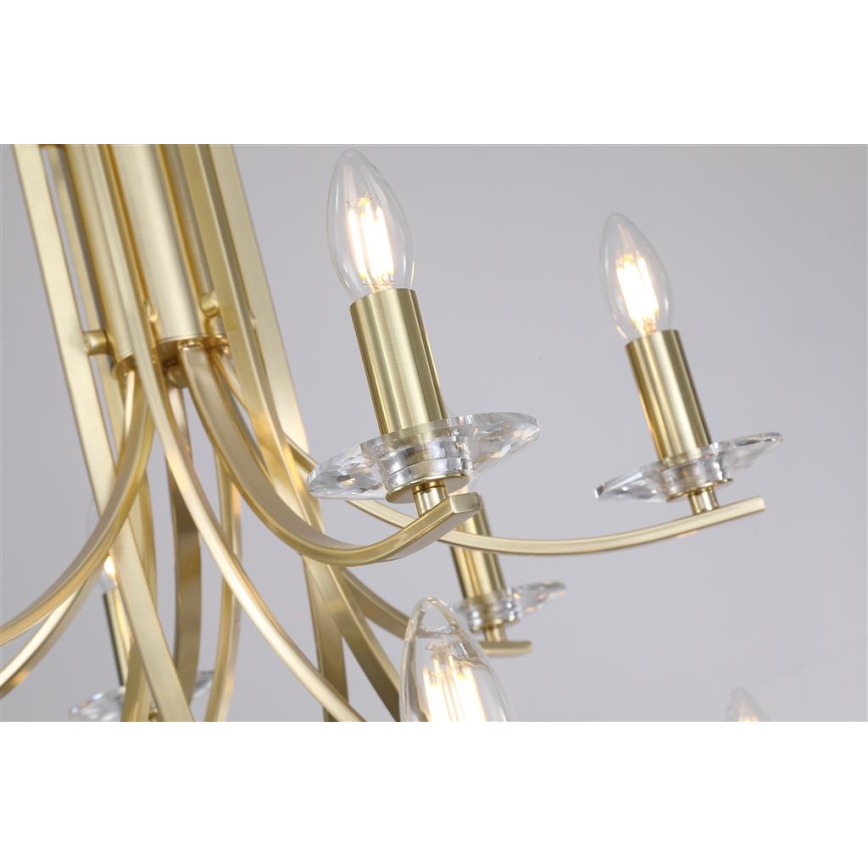 Searchlight - ASCONA láncos csillár 12xE14/60W/230V