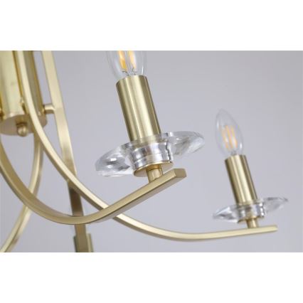 Searchlight - Láncos csillár ASCONA 5xE14/60W/230V