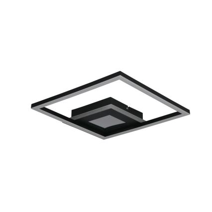 Searchlight - LED dimmelhető mennyezeti lámpatest QUADRATE LED/24W/230V 36x36 cm fekete