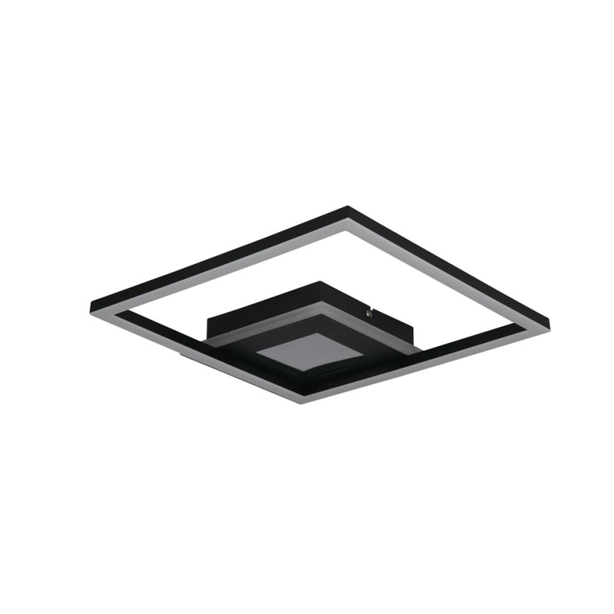 Searchlight - LED dimmelhető mennyezeti lámpatest QUADRATE LED/24W/230V 36x36 cm fekete