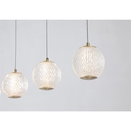 Searchlight - LED, kábelre függesztett csillár ALLURE 5xLED/4,2W/230V