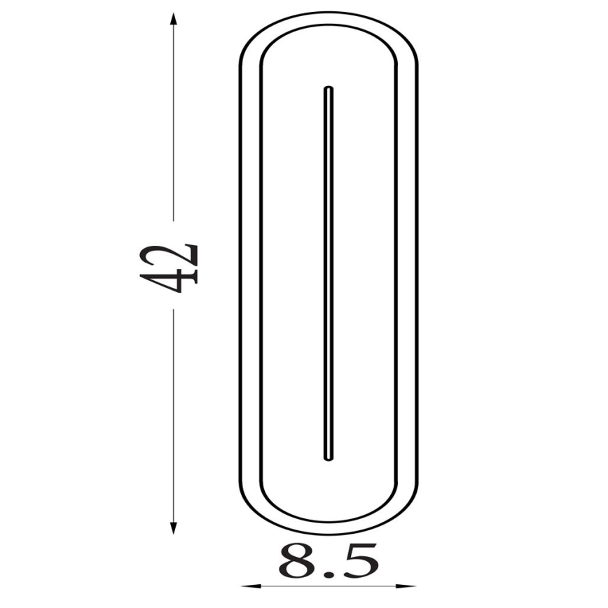 Searchlight - LED dimmelhető fali lámpatest COUPER LED/14W/230V 3000K