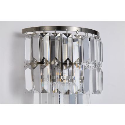 Searchlight - Fürdőszobai fali lámpa EMPIRE 2xE14/7W/230V IP44