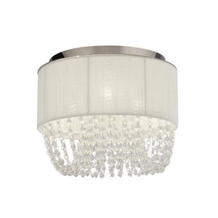 Searchlight - Mennyezeti lámpatest BELLANO 3xG9/7W/230V átm. 30 cm fehér