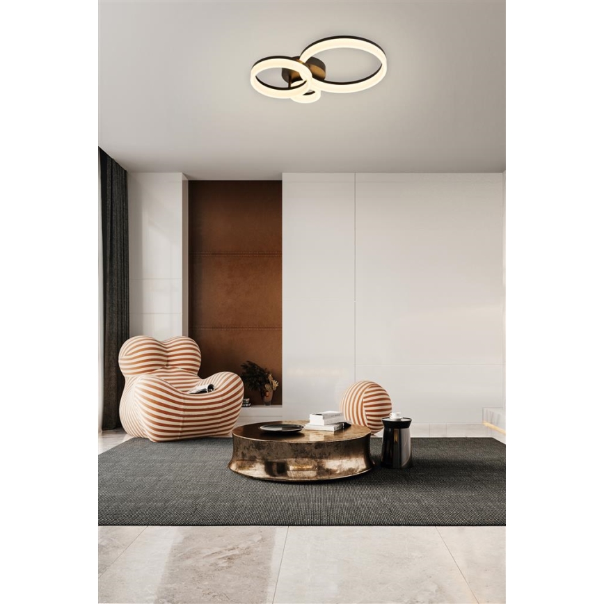 Searchlight - LED Fényerőszabályozható mennyezeti lámpatest TRIPLE LED/25W/230V