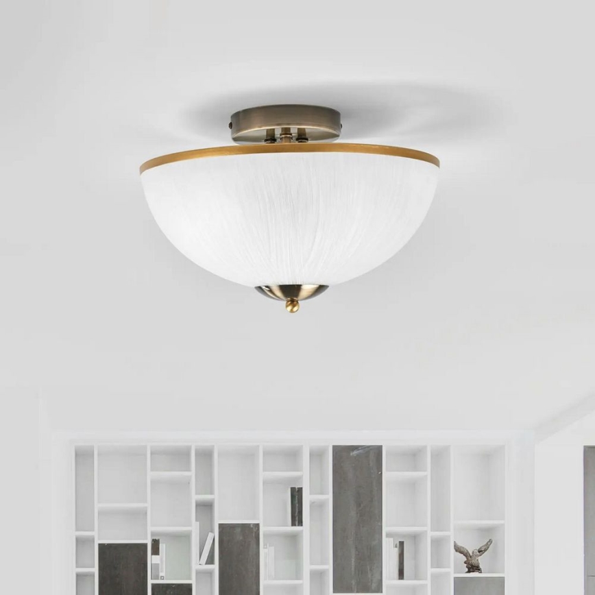 Searchlight - Felületre szerelhető csillár LEEDS 3xE14/7W/230V