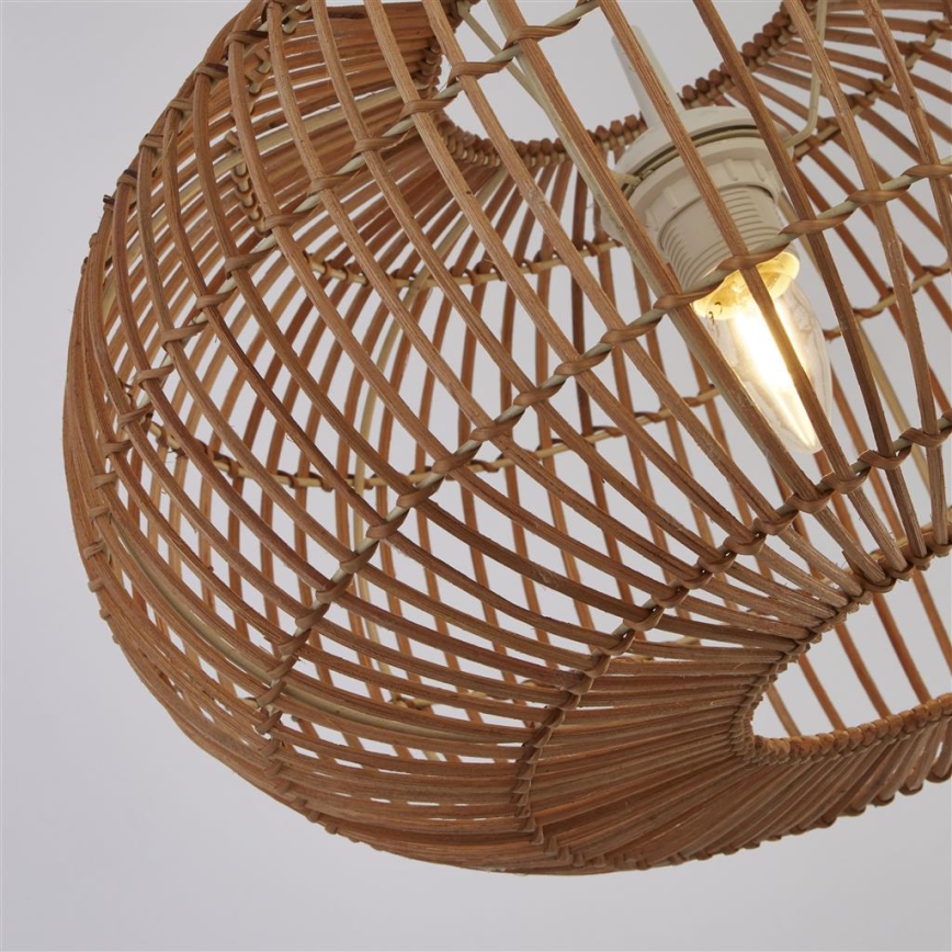 Searchlight - Csillár zsinóron BALI 1xE27/60W/230V átm. 48 cm rattan