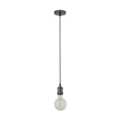 Searchlight - Függeszték zsinóron SUSPENSION 1xE27/60W/230V antracit