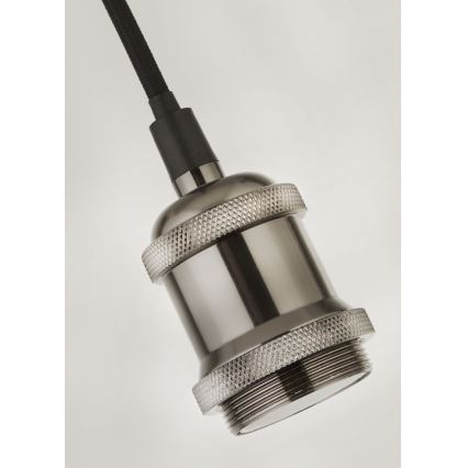 Searchlight - SUSPENSION függőlámpa 1xE27/60W/230V ezüst