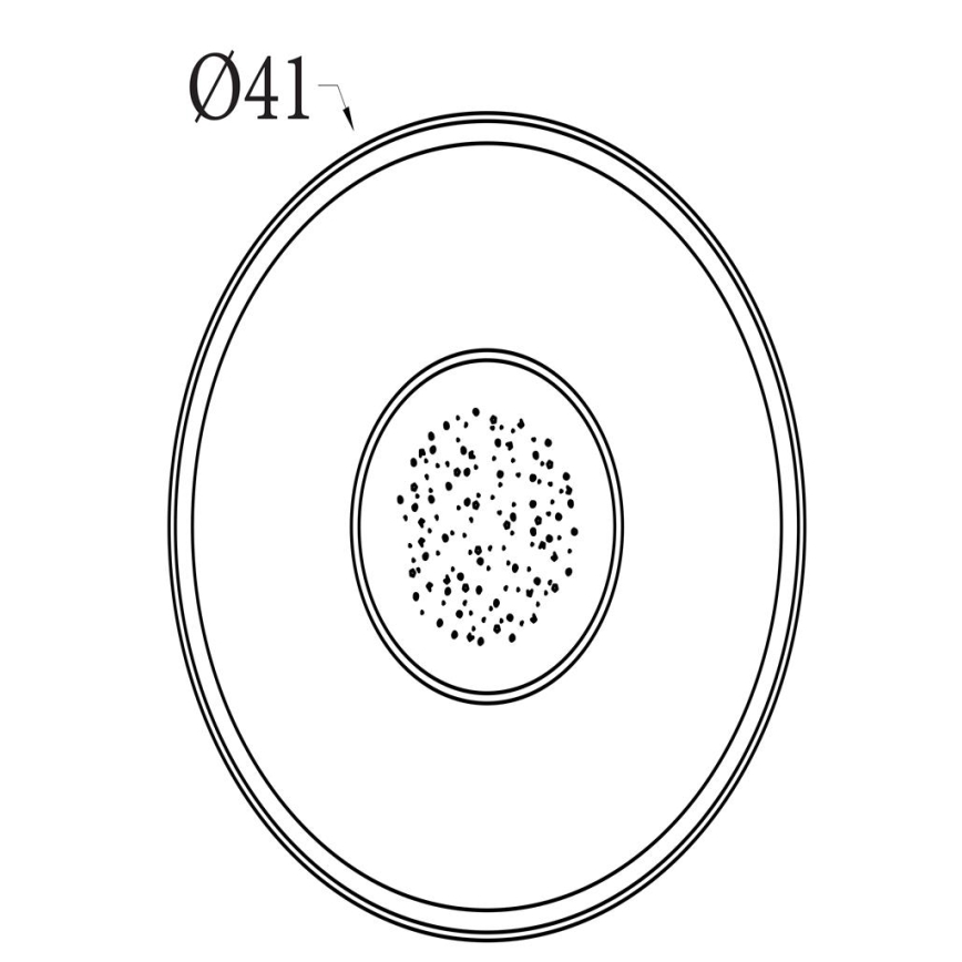 Searchlight - LED-fényerőszabályozható mennyezeti lámpatest LUMADISC LED/20W/230V Ø 41 cm