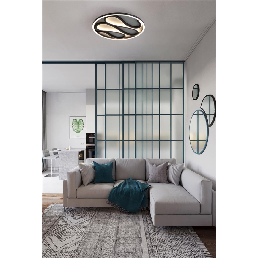 Searchlight - LED fényerőszabályozható mennyezeti lámpatest ZENDISC LED/20W/230V 3000K átm. 39 cm