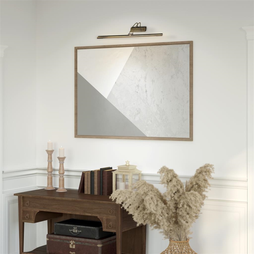 Searchlight - LED Képmegvilágító LED/14W/230V réz