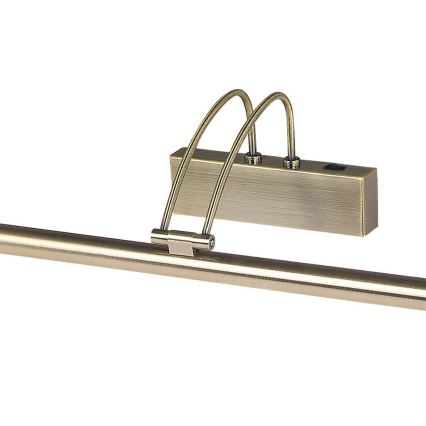 Searchlight - LED Képmegvilágító LED/14W/230V réz