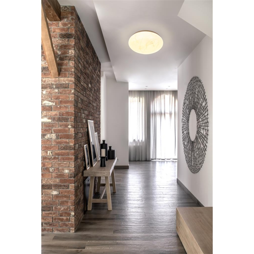 Searchlight - LED mennyezeti lámpatest CLOUDS LED/16W/230V 2700/3200/4000K átmérő 30 cm fehér