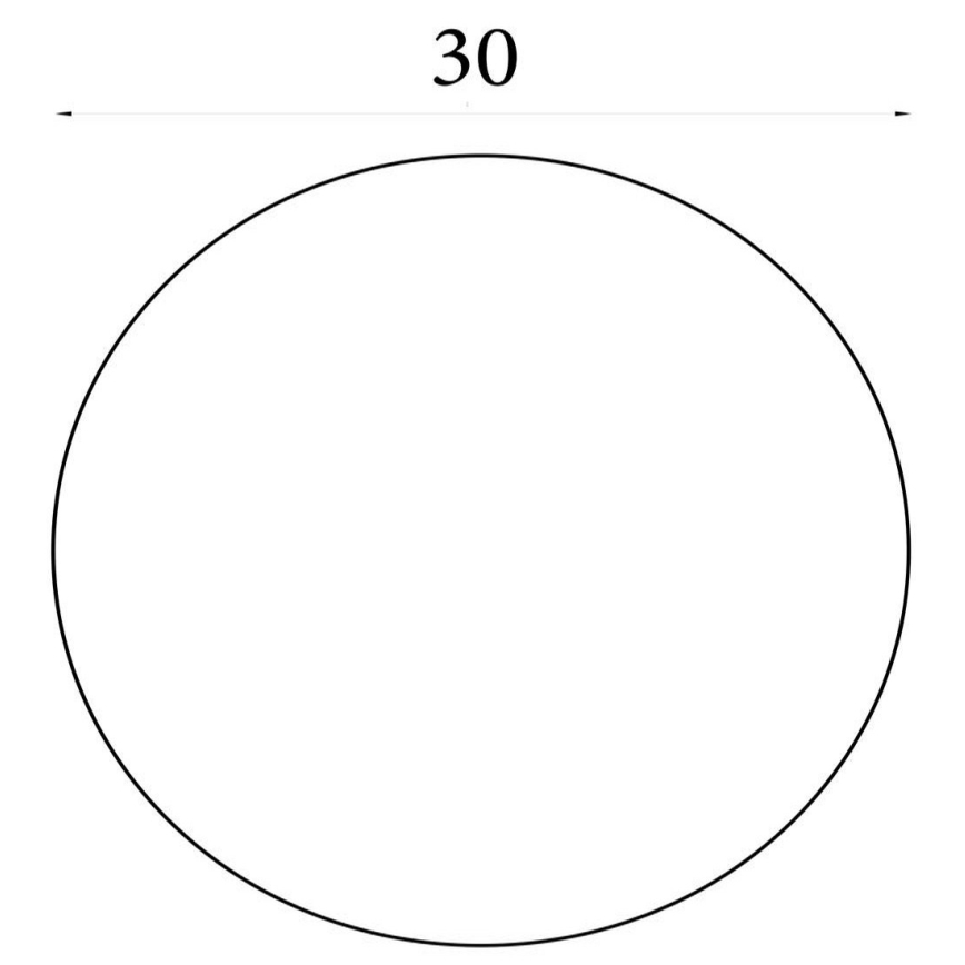 Searchlight - LED mennyezeti lámpatest CLOUDS LED/16W/230V 2700/3200/4000K átmérő 30 cm fehér