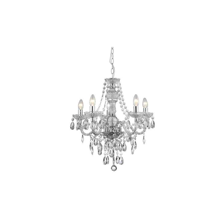 Searchlight - Csillár láncon MARIE 5xE14/40W/230V