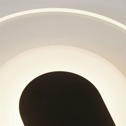 Searchlight - LED fali lámpatest TARGET LED/7W/230V fekete