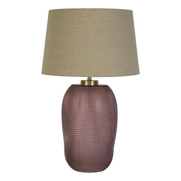 Searchlight  - Asztali lámpa AMETHYST 1xE27/60W/230V