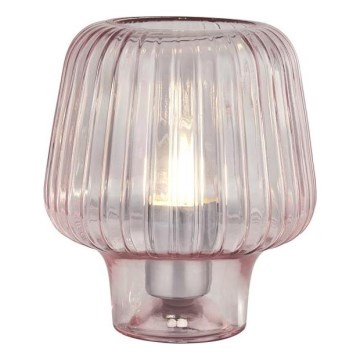 Searchlight - Asztali lámpa ARIA 1xE27/10W/230V rózsaszín