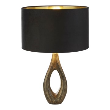 Searchlight - Asztali lámpa BUCKLOW 1xE27/40W/230V réz