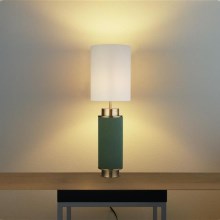 Searchlight - Asztali lámpa FLASK 1xE27/60W/230V zöld