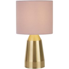 Searchlight - Asztali lámpa HOLLIS 1xE14/40W/230V rózsaszín