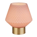 Searchlight - Asztali lámpa LAMP 1xE27/7W/230V rózsaszín