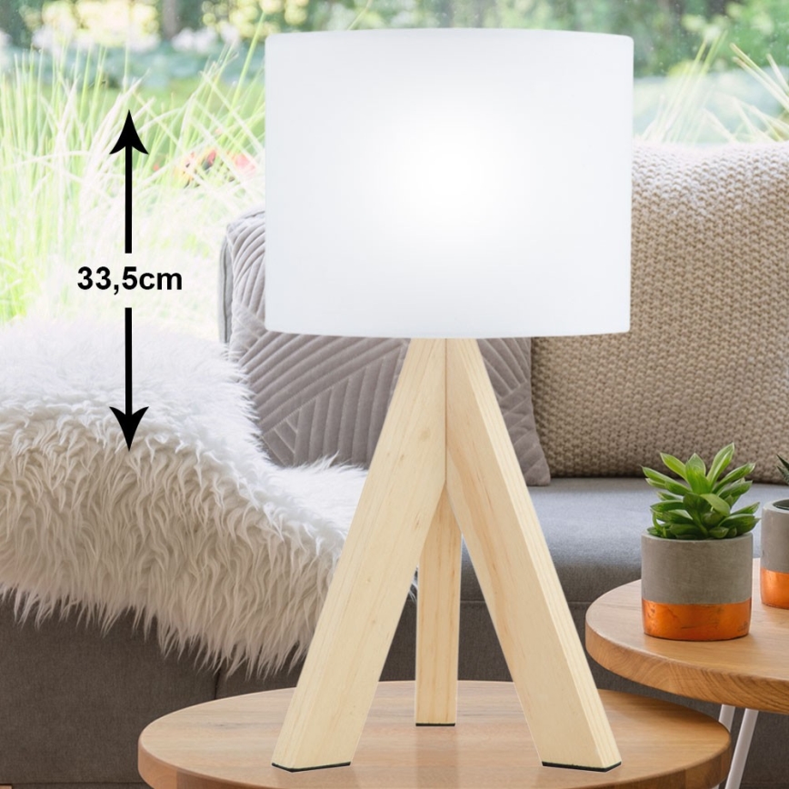 Searchlight - Asztali lámpa LOW 1xE14/40W/230V