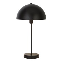 Searchlight - Asztali lámpa MUSHROOM 1xE14/40W/230V fekete