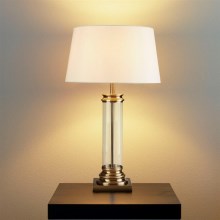 Searchlight - Asztali lámpa PEDESTAL 1xE27/60W/230V