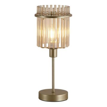 Searchlight - Asztali lámpa SWIZZLE 1xE14/60W/230V aranyszínű