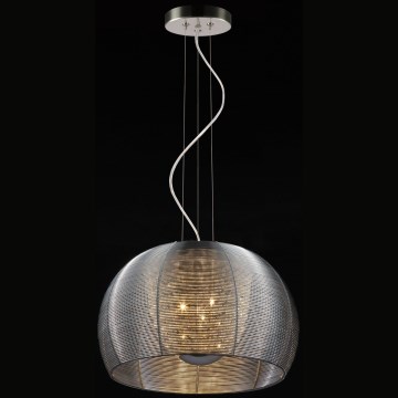 Searchlight - Csillár zsinóron 3xE14/40W/230V átm. 35 cm füstös