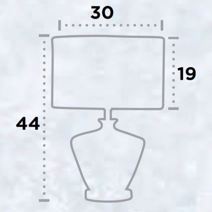 Searchlight - Asztali lámpa NETWORK 1xE27/60W/230V