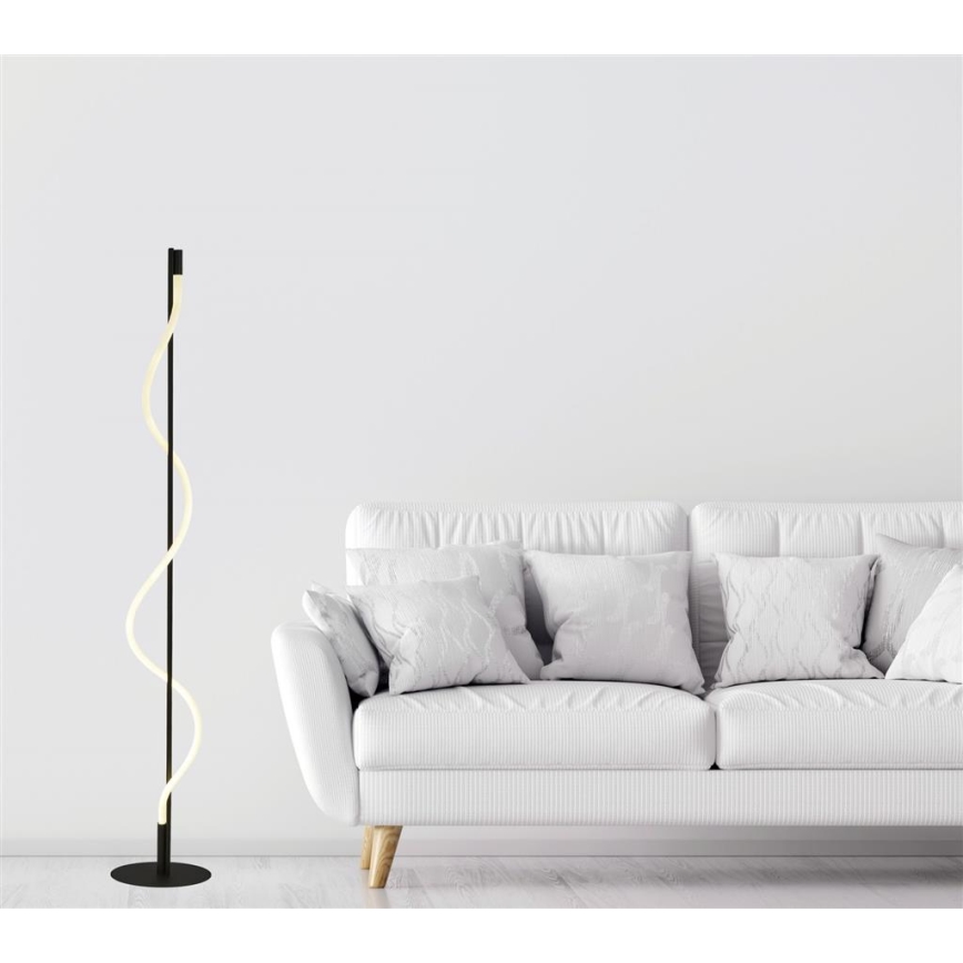 Searchlight - LED állítható fényerejű állólámpa REMY LED/20W/230V fekete