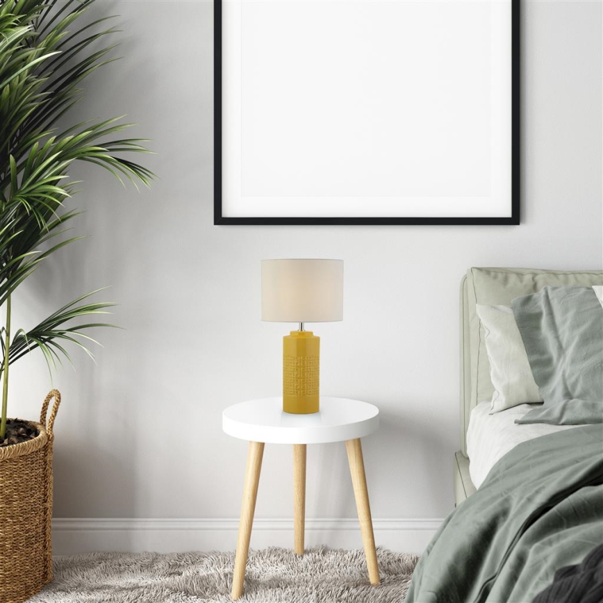 Searchlight - Asztali lámpa CHARLESTON 1xE27/10W/230V kerámia