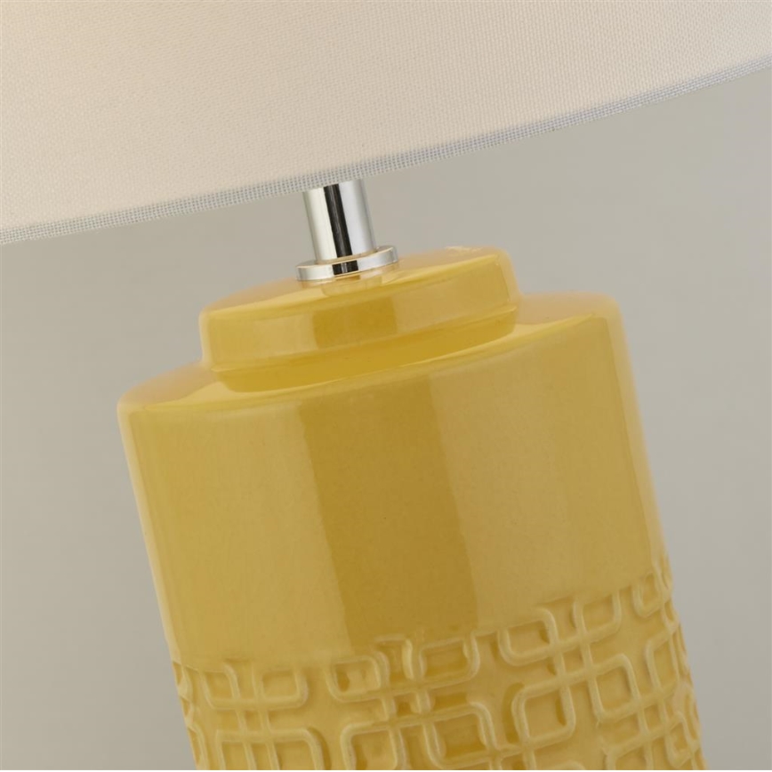 Searchlight - Asztali lámpa CHARLESTON 1xE27/10W/230V kerámia